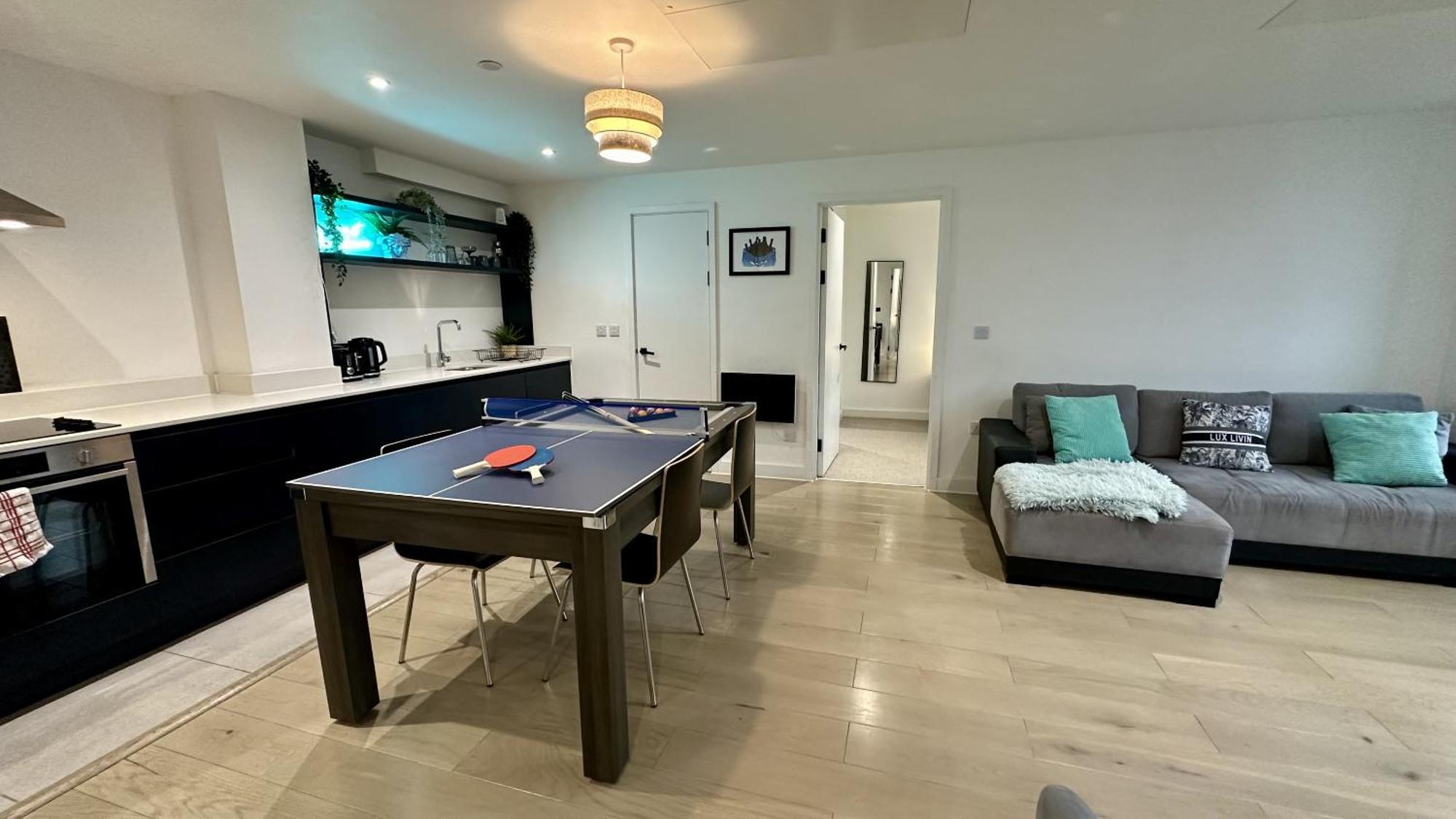 Lux Livin' Apartments - Luxury 2 Bed Apartment With Sky Garden Manchester Buitenkant foto
