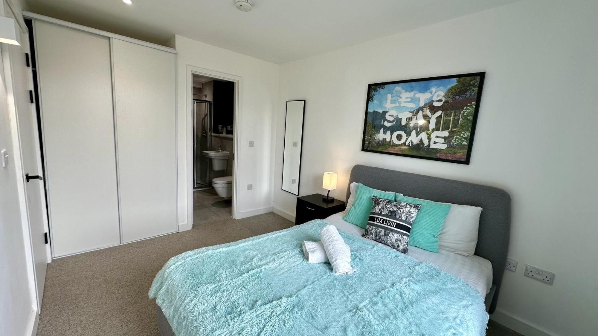 Lux Livin' Apartments - Luxury 2 Bed Apartment With Sky Garden Manchester Buitenkant foto