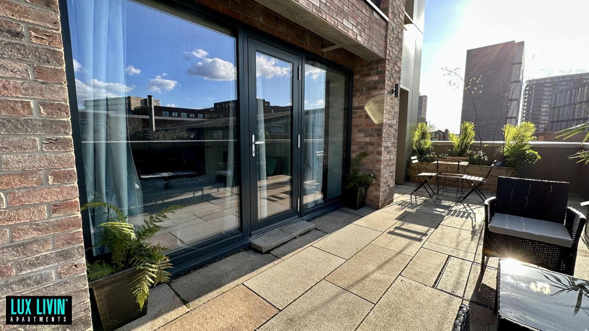 Lux Livin' Apartments - Luxury 2 Bed Apartment With Sky Garden Manchester Kamer foto